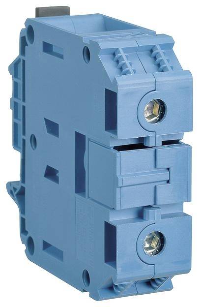 Hager KXB70NH Durchgangsklemme Schrauben Blau 1 St.