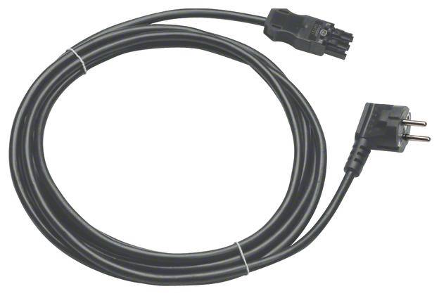 Hager Tehalit Netz-Anschlusskabel Netz-Buchse - Schutzkontakt 16 A Schwarz 2 m 1 St.