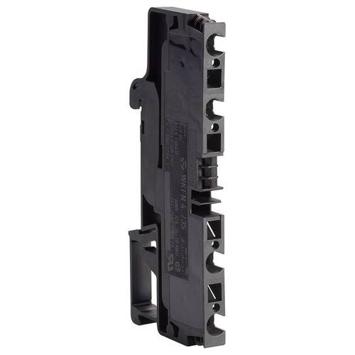 Hager KYA04HIB Durchgangsklemme Steckanschluss Schwarz 1 St.