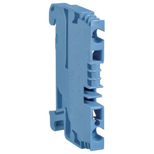 Hager KYA04LH2 Durchgangsklemme Steckanschluss Grau 1 St.