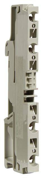 Hager KYA04LH4 Durchgangsklemme Steckanschluss Grau 1 St.