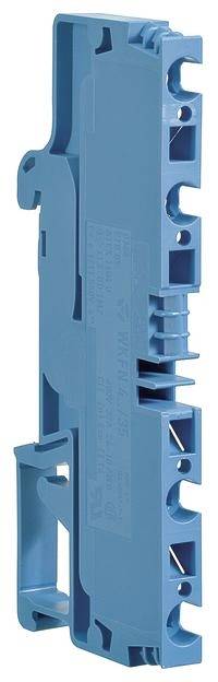Hager KYA04NH4 Durchgangsklemme Steckanschluss Blau 1 St.