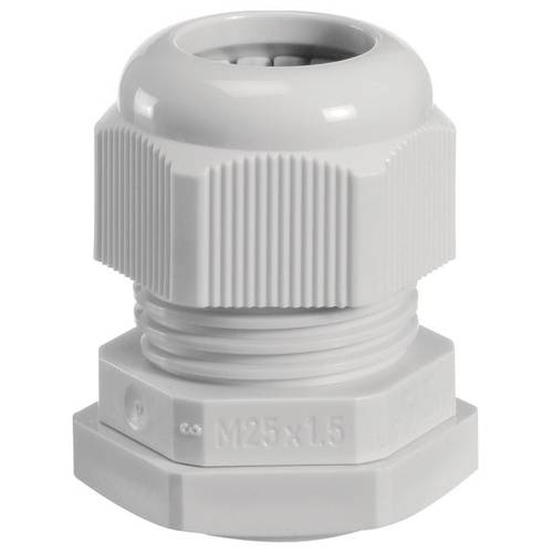 Hager VZ025M Kabelverschraubung M25 Plastik Grau 1 St.