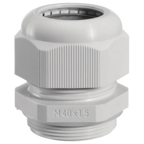 Hager VZ040M Kabelverschraubung M40 Plastik Grau 1 St.