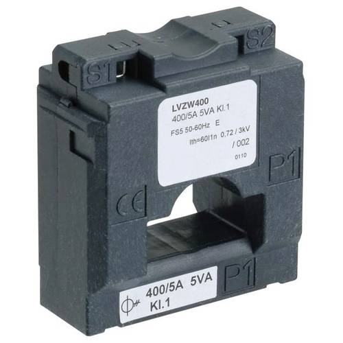 Hager LVZW600 Aufsteckstromwandler Primärstrom 600 A Sekundärstrom 5 A Leiterdurchführung Ø:21 mm 1 St.