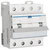 Hager AFX490D FI-Schutzschalter/Leitungsschutzschalter 4polig 40 A 0.3 A 400 V