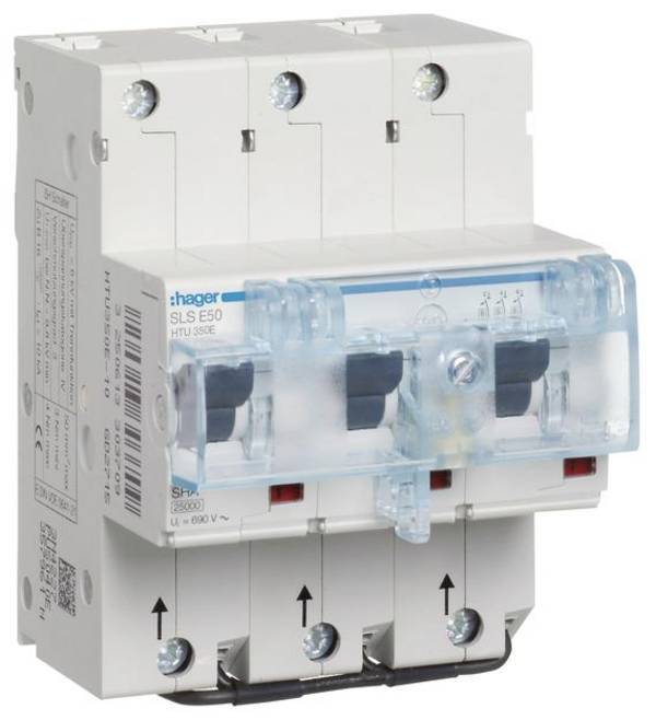Hager HTU350E HTU350E Hauptleitungsschutzschalter 50 A 208 V