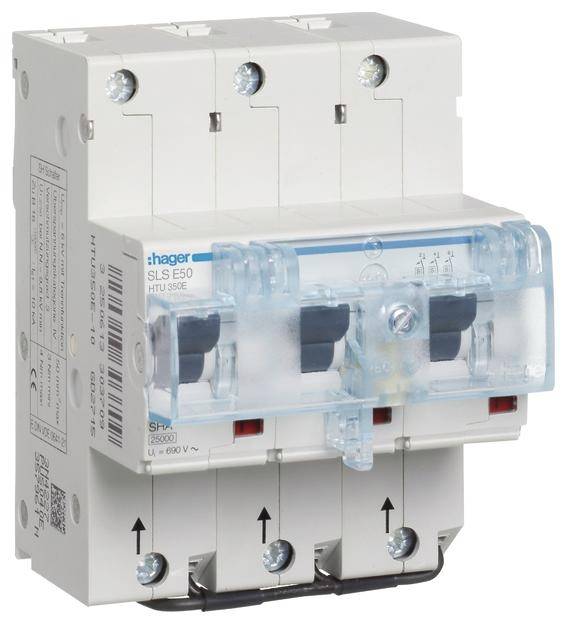 Hager HTU350E Hauptleitungsschutzschalter 50 A 208 V