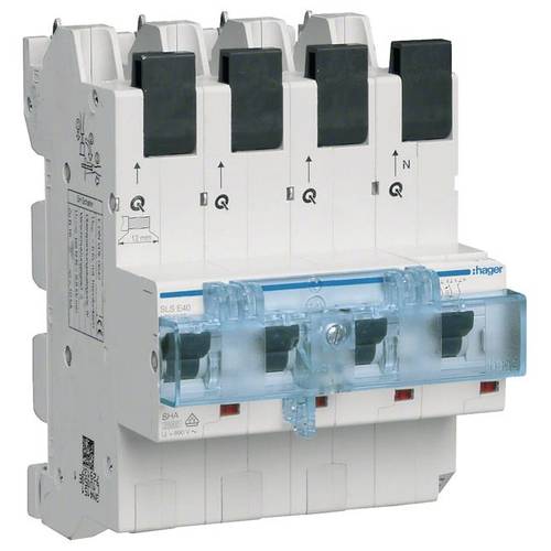 Hager HTS640E Hauptleitungsschutzschalter 4polig 40 A 400 V