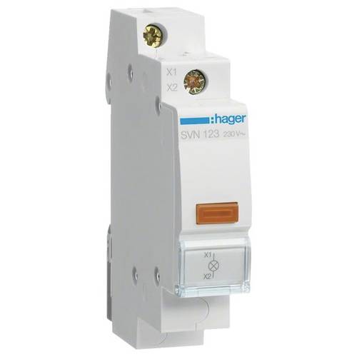Leuchtmelder Orange 230 V Hager SVN123