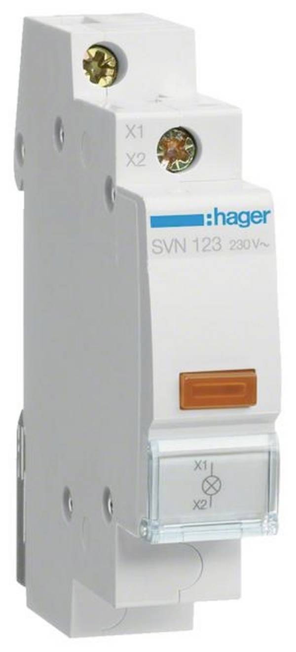 Leuchtmelder Orange 230 V Hager SVN123