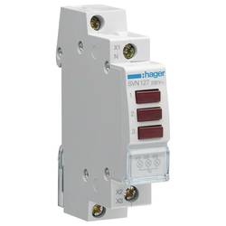 Leuchtmelder Rot 230 V Hager SVN127