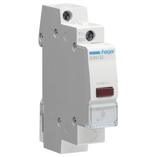 Leuchtmelder Rot 48 V Hager SVN132