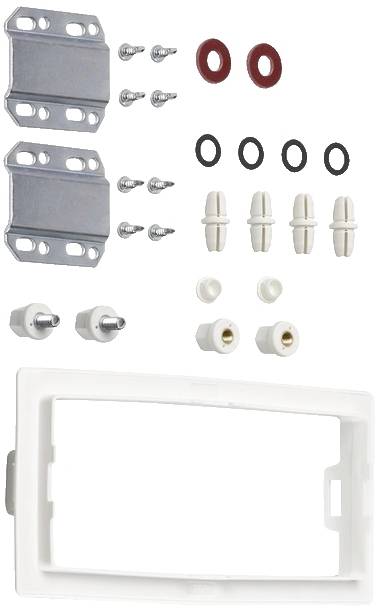 Hager FZ441B Verbindungsset Grau 1 St.