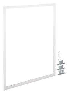 Hager FZ54B Blendrahmen Metall Weiß 1 St.