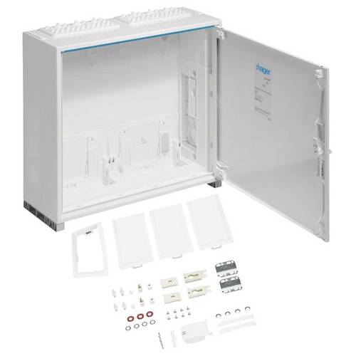 Hager Sockelschrank 300 x 500 x 205 Stahl Reinweiß (RAL 9010) 1 St.