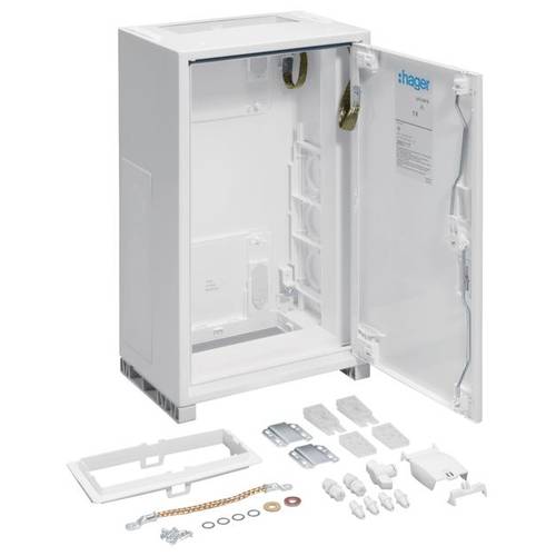 Hager Anschlusssockel 1300 x 500 x 205 Stahl Reinweiß (RAL 9010) 1 St.