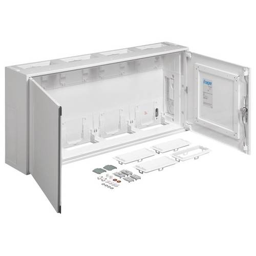 Hager Sockelschrank 1300 x 500 x 205 Stahl Reinweiß (RAL 9010) 1 St.