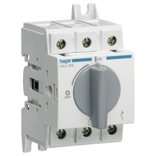 Hager HAC306 Lasttrennschalter 3polig 63 A 415 V
