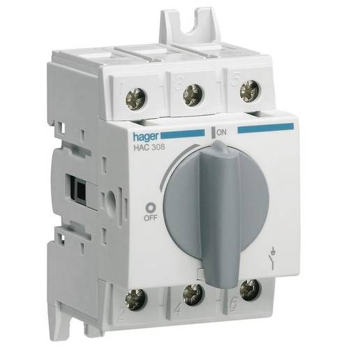 Hager HAC308 Lasttrennschalter 3polig 80 A 415 V