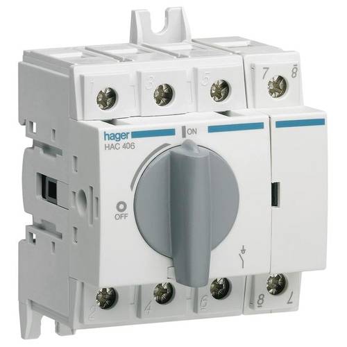 Hager HAC406 Lasttrennschalter 4polig 63 A 415 V