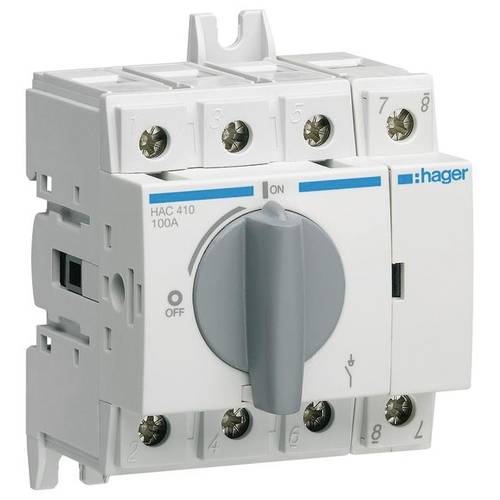 Hager HAC410 Lasttrennschalter 4polig 100 A 415 V