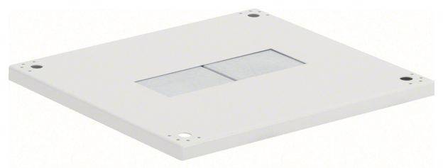 Hager FZ871D Verschlussplatte (B x H) 350 mm x 20 mm Stahl Grau 1 St.