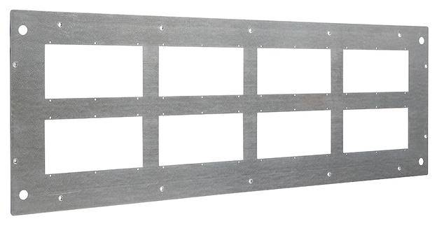 Hager FZ882WF Deckblech Stahl 1 St.