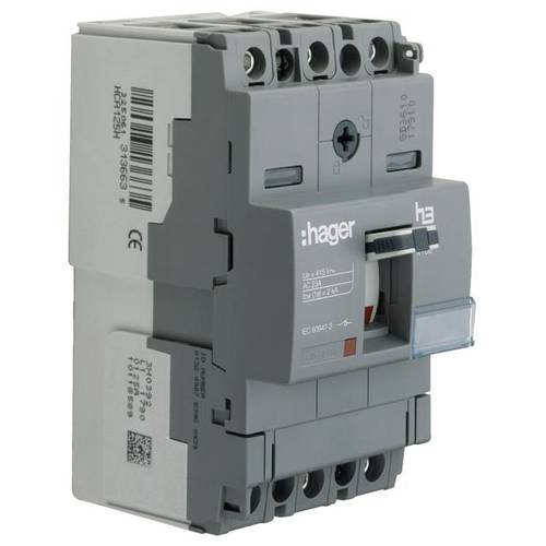 Hager HCA125H Lasttrennschalter 3polig 125 A 690 V