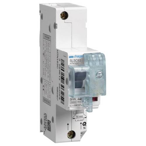Hager HTN163C Hauptleitungsschutzschalter 1polig 63 A 400 V