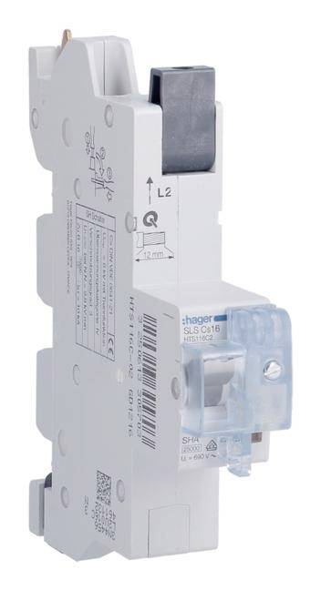 Hager HTS116C2 Hauptleitungsschutzschalter 1polig 16 A 400 V