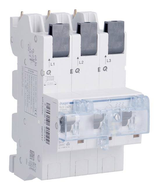 Thumbnail - Hager HTS325C Hauptleitungsschutzschalter 25 A 400 V