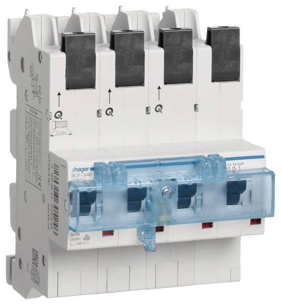 Hager HTS640C Hauptleitungsschutzschalter 4polig 40 A 400 V