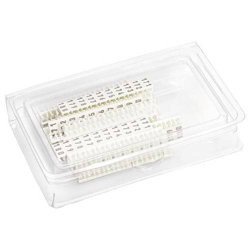 Hager KWL004 Bezeichnungsclip Weiß 1 St.