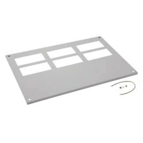 Hager FZ743D Verschlussplatte (B x H) 850 mm x 20 mm Stahl Grau 1 St.