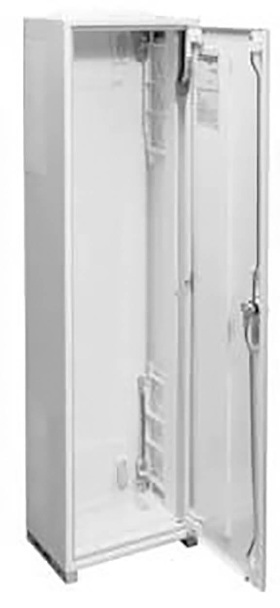 Hager Schrank 300 x 1250 x 205 Stahl Reinweiß (RAL 9010) 1 St.