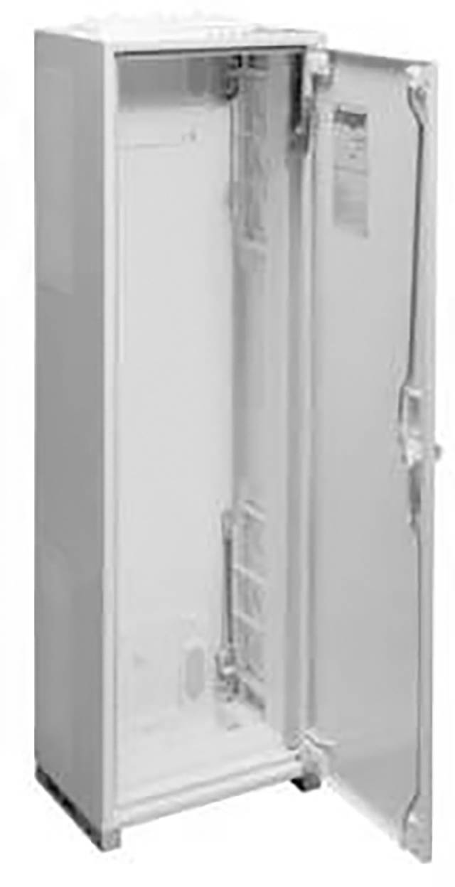 Hager Schrank 300 x 1700 x 205 Stahl Reinweiß (RAL 9010) 1 St.