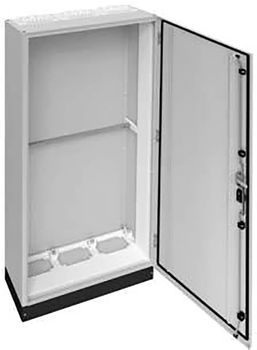 Hager Schrank 800 x 1800 x 275 Stahl Lichtgrau (RAL 7035) 1 St.