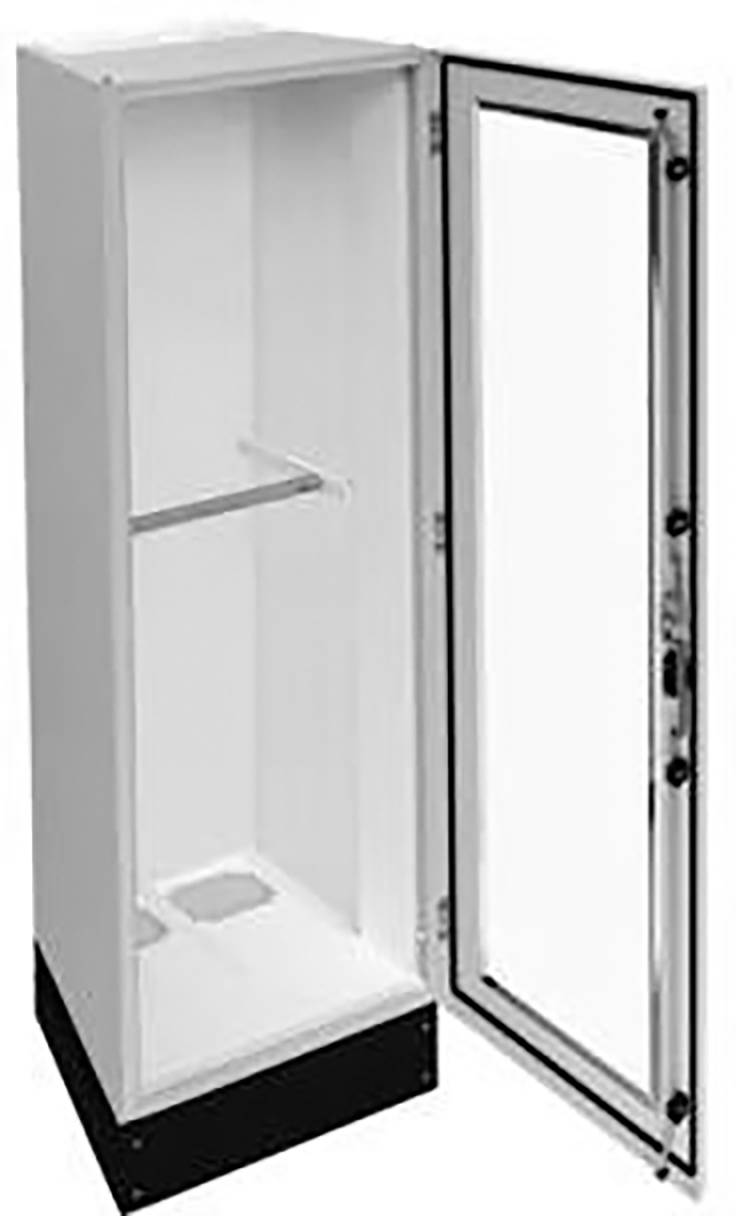 Hager Schrank 550 x 2050 x 400 Stahl Lichtgrau (RAL 7035) 1 St.