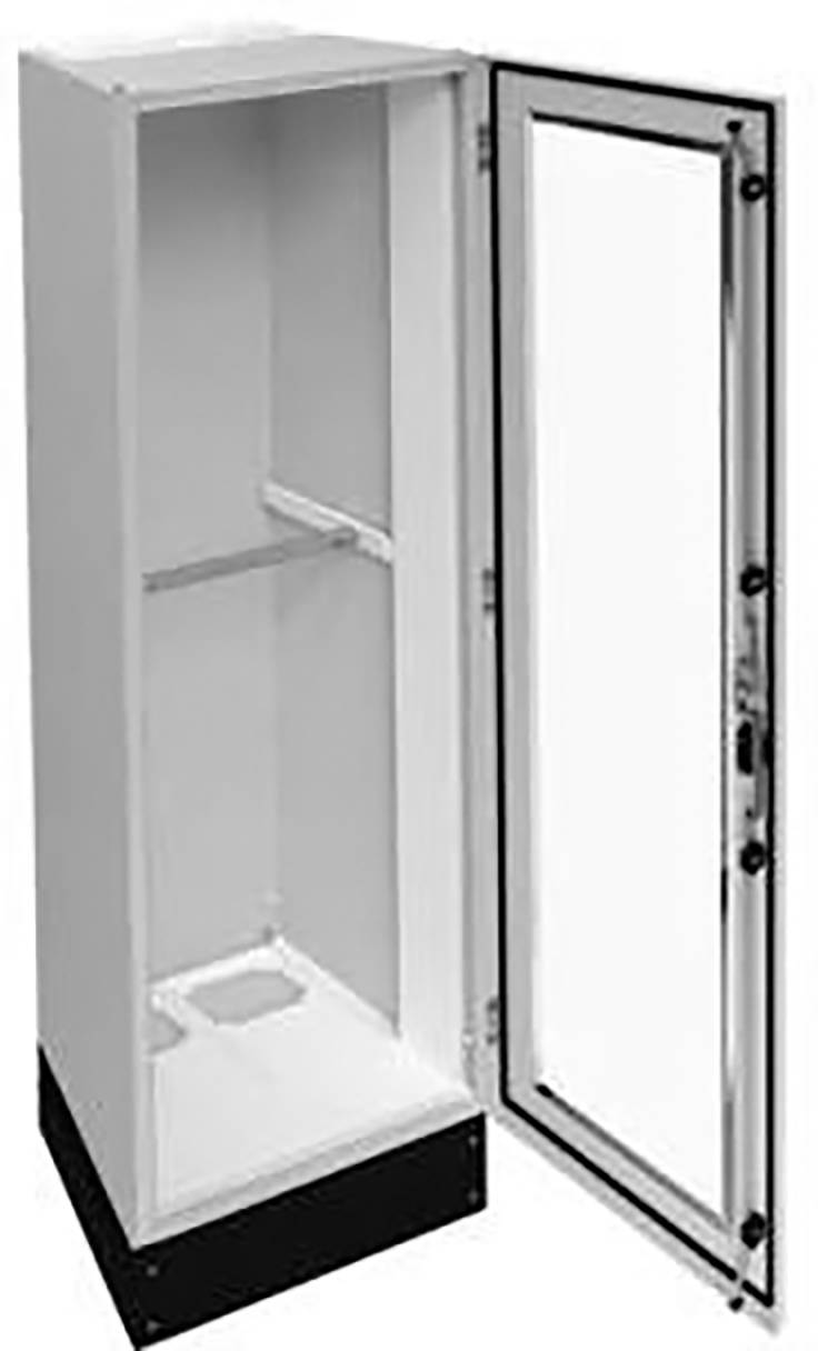 Hager Schrank 550 x 2050 x 400 Stahl Lichtgrau (RAL 7035) 1 St.