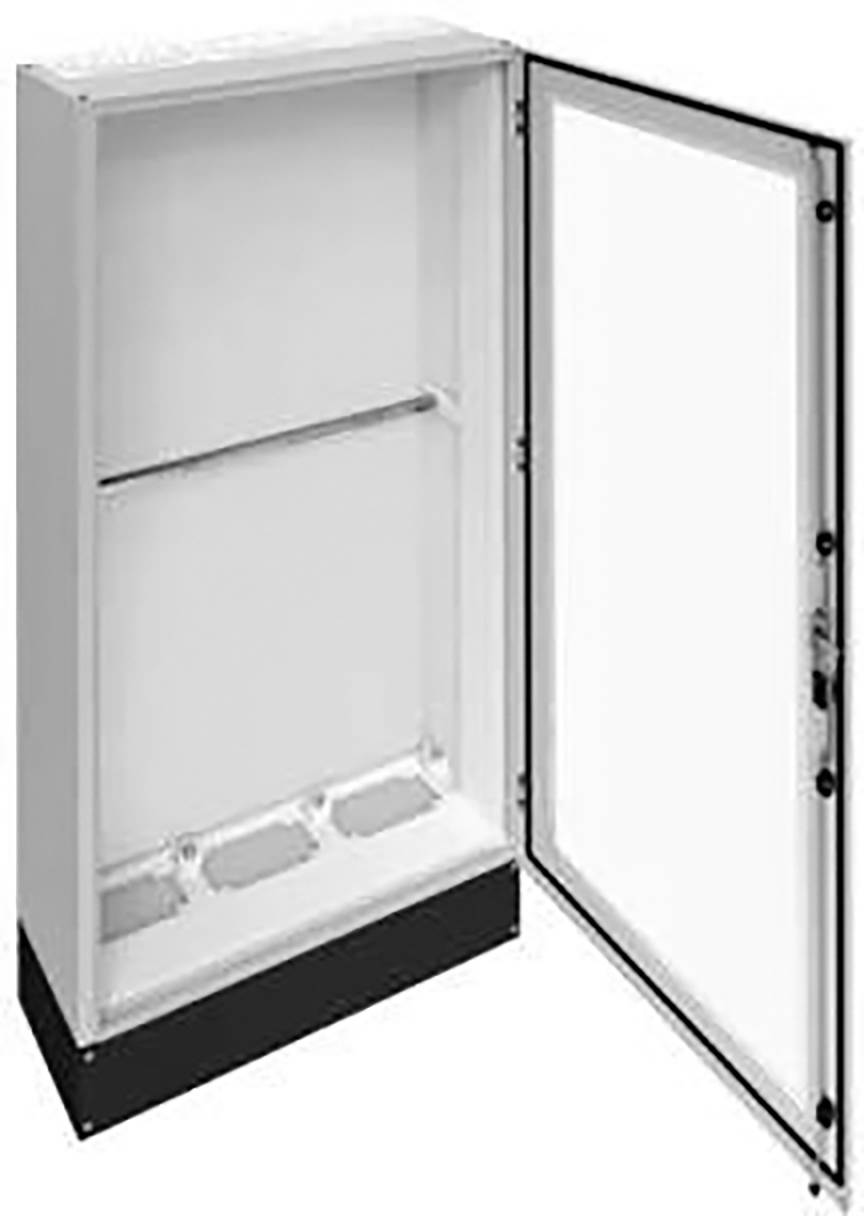 Hager Schrank 800 x 2050 x 275 Stahl Lichtgrau (RAL 7035) 1 St.