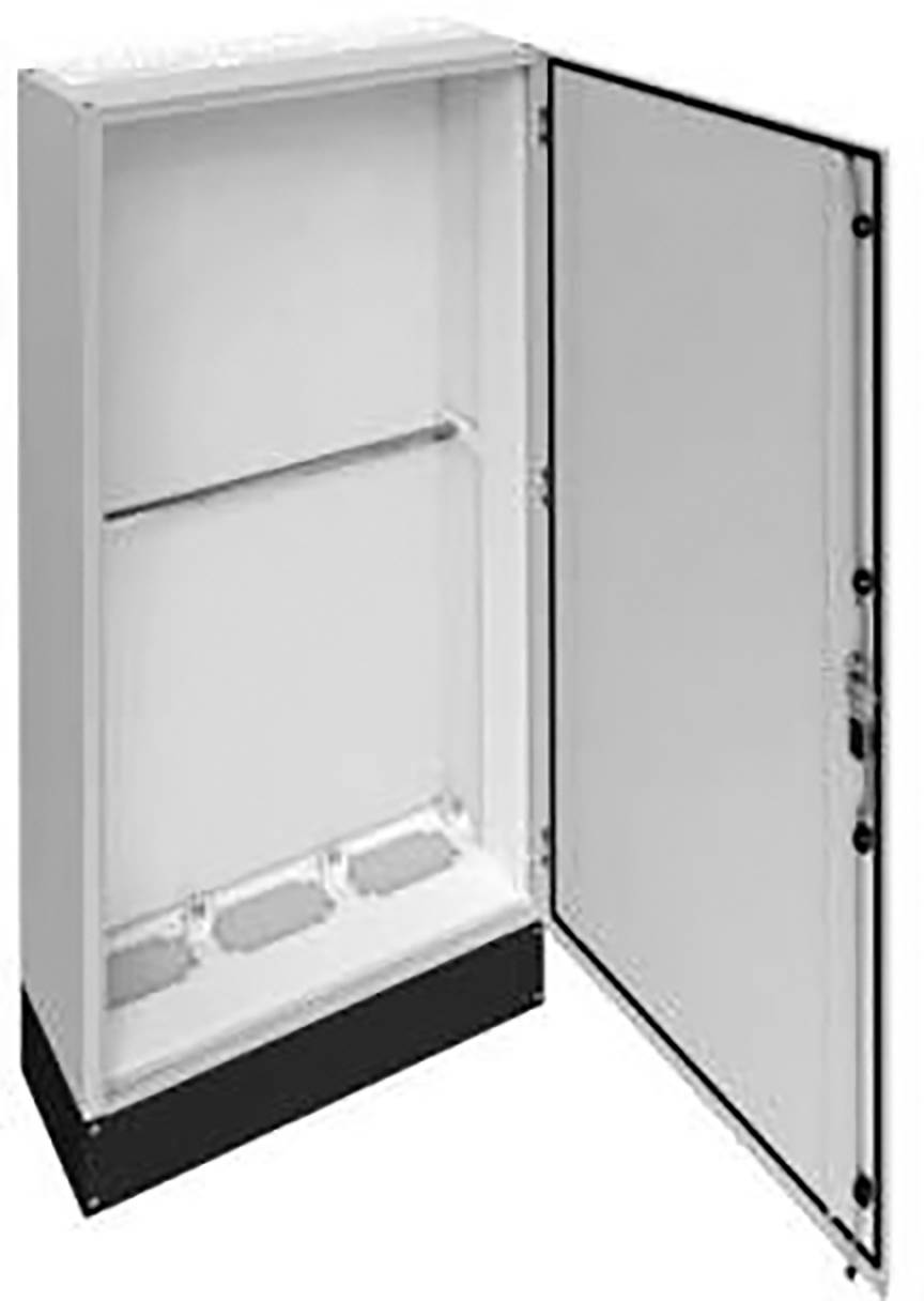 Hager Schrank 800 x 2050 x 275 Stahl Lichtgrau (RAL 7035) 1 St.