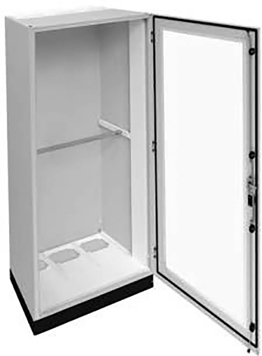 Hager Schrank 800 x 1950 x 400 Stahl Lichtgrau (RAL 7035) 1 St.