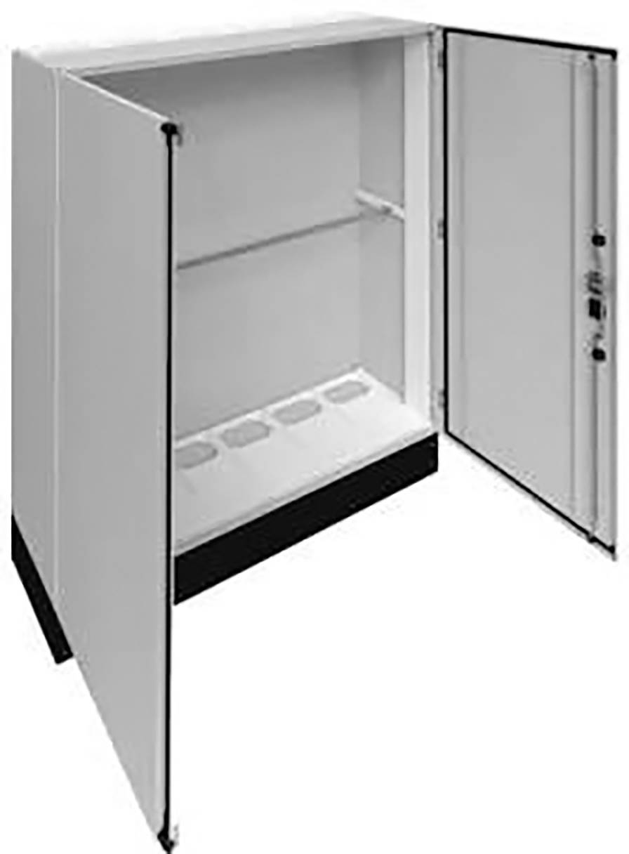 Hager Schrank 1550 x 2050 x 400 Stahl Lichtgrau (RAL 7035) 1 St.