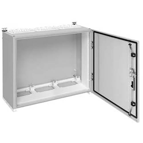 Hager Schrank 800 x 800 x 275 Stahl Lichtgrau (RAL 7035) 1 St.