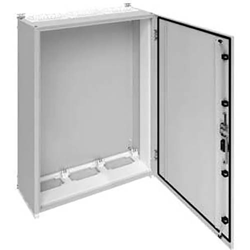 Hager Schrank 800 x 1250 x 275 Stahl Lichtgrau (RAL 7035) 1 St.