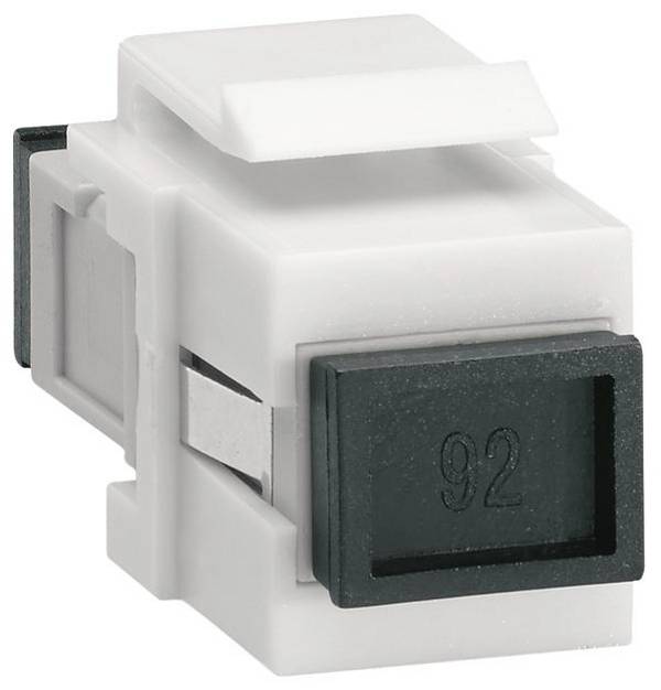 Hager VZ10LSC LWL-Einbaumodul Keystone Glasfaser 1 St.