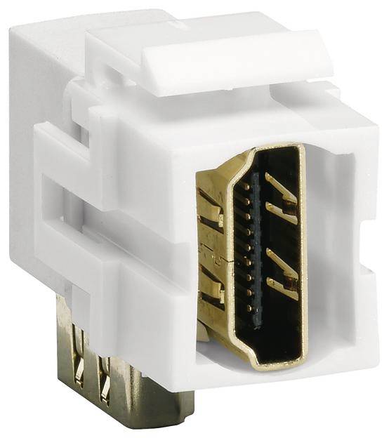 Hager HDMI-Einbaumodul Keystone 1 St.