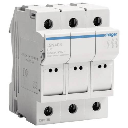 Hager LSN403 Sicherung 3polig 25 A 400 V 1 St.