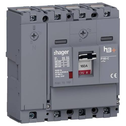 Hager HCS161AC Lasttrennschalter 4polig 160 A 690 V